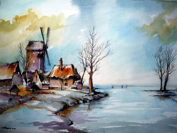 Winter in Holland