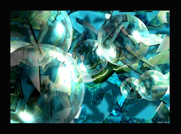 SPheres of Blue Shards