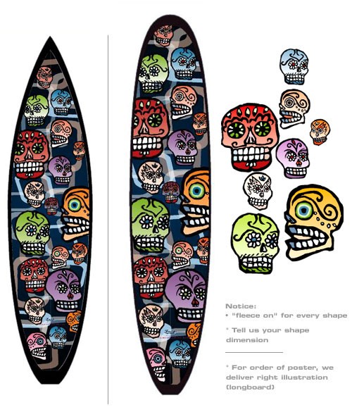 Surfbaordgrafic, Surfcalavera