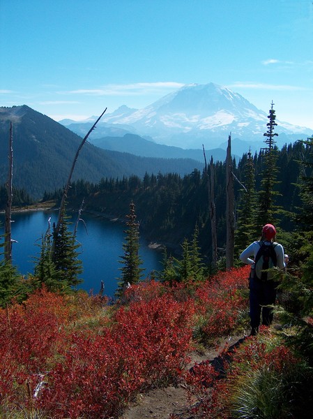 Summit Lake in the Fall