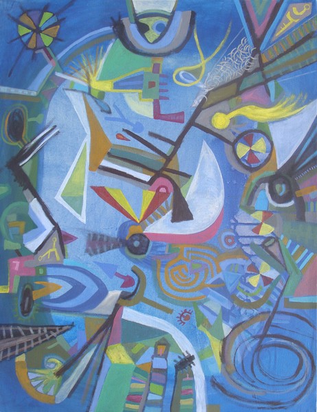 azul