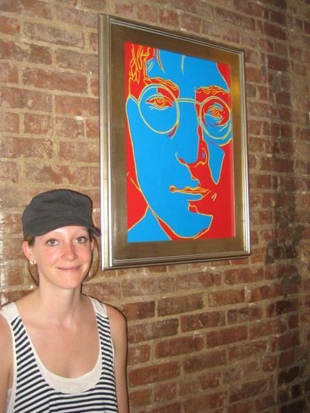 Yesterday two of my paintings found a new home.
