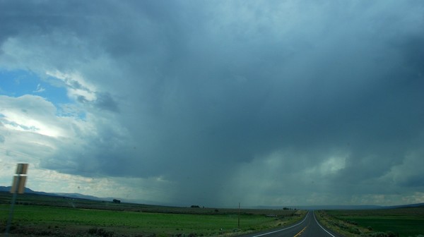 The only rain between NE and CA (in Utah)