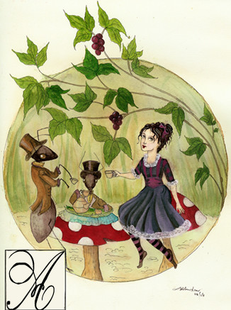 Amelia Atends Afternoon Tea With Aristocratic Ants