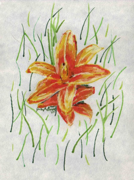 Orange Flower