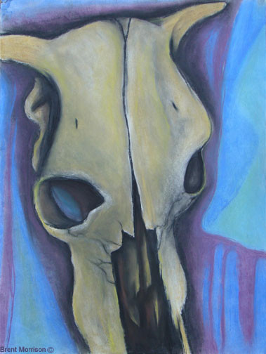 Standing Skull