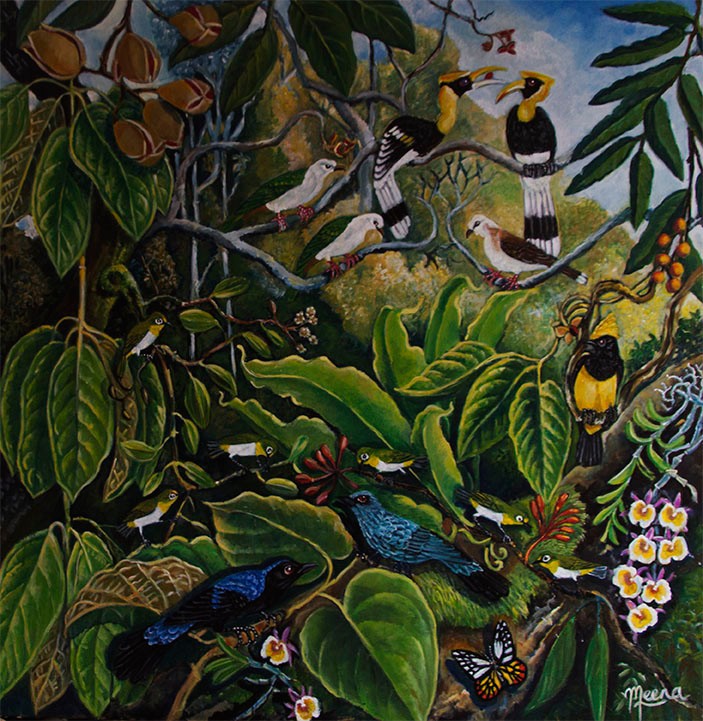 The fruit crowd