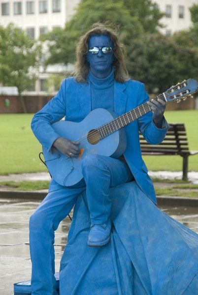 Singing the blues