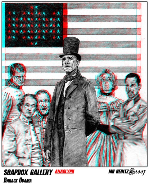 SOAPBOX GALLERY: BARACK OBAMA (3-D)