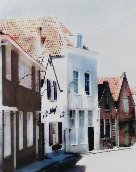 Street in Schoonhoven
