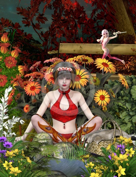 Picnic by the pond