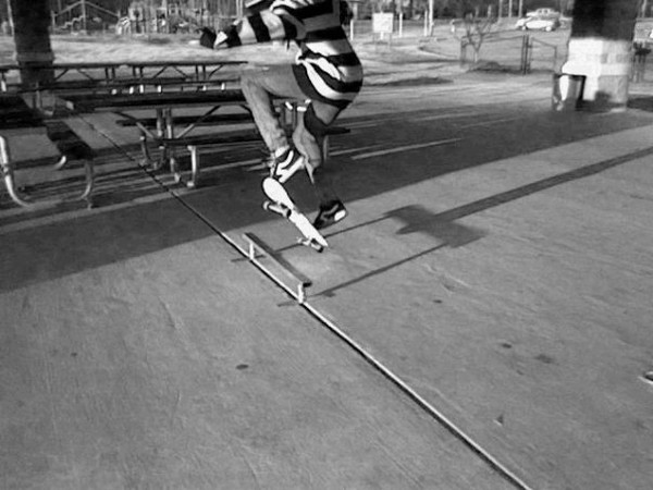 black n white ollie
