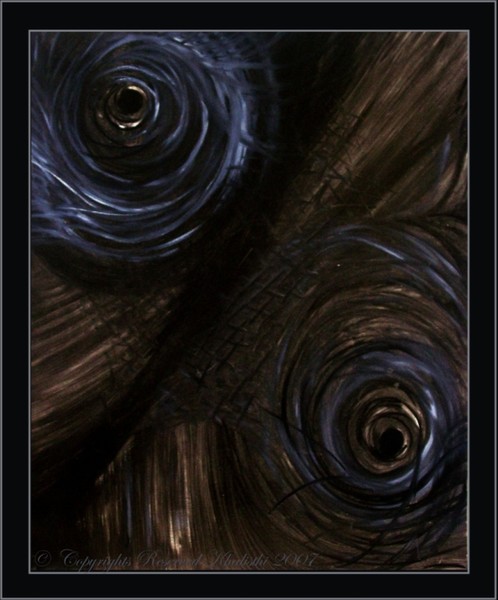 The Mind- Abstract oil painting