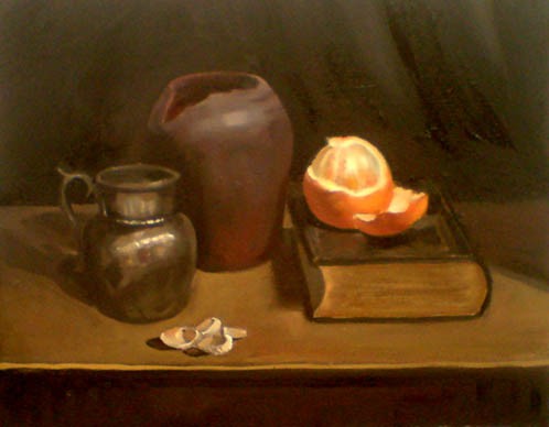 Still Life with Orange