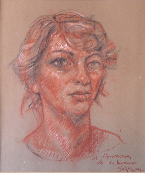 Portrait of my sister Maria Carmen