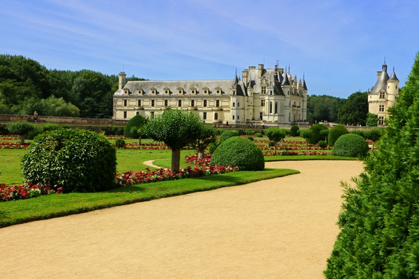 Château Chenonceaux Garden View