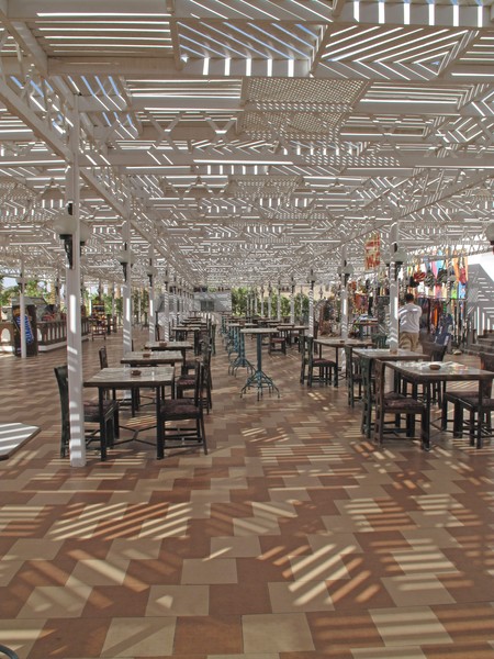 Roadside Cafe in the Egyptian Desert