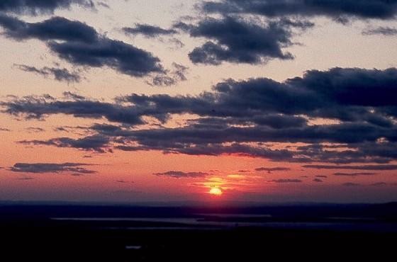 Sunset from Cadillac Mountain (1530')