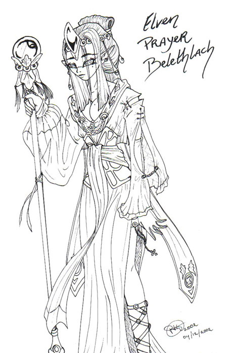 Belethlach, the elven Prayer