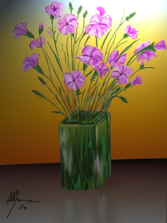 FLOWERS VASE