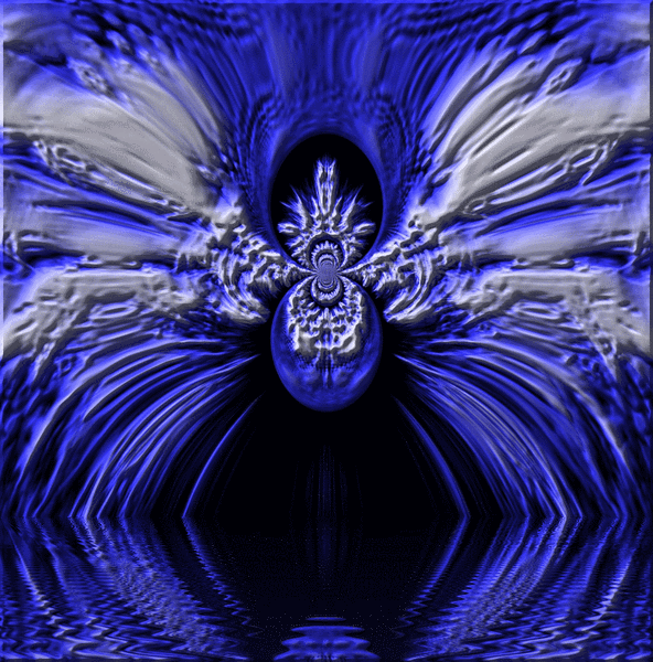 Blue Queen Spider