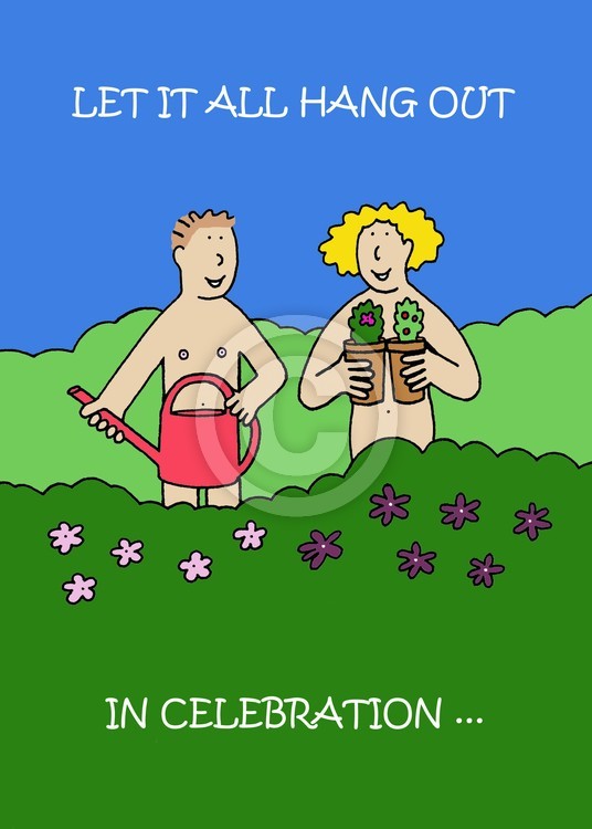 World Naked Gardening Day
