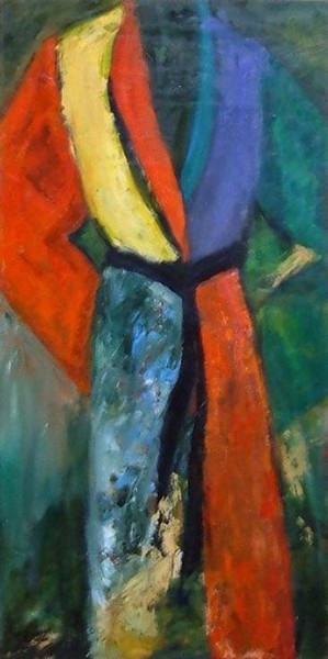 Japanese Kimona Original oil painting