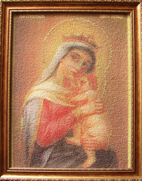 ikon:The Mother of God with the child