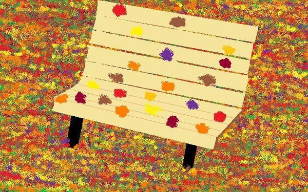 Autumn Bench