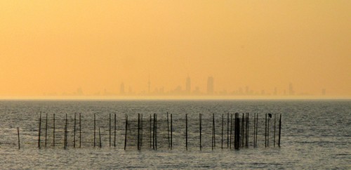 The city at the sea
