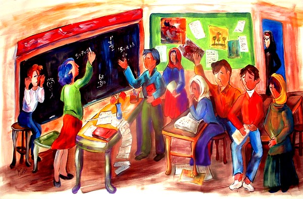 School Days in Morocco