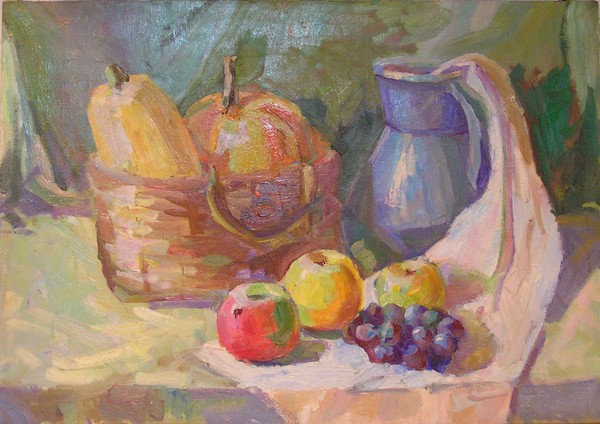 Naturemorte with Fruits and vegetables