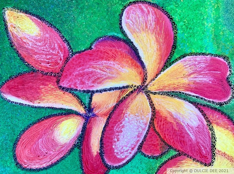 SUNSET PLUMERIA