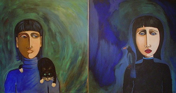 CAT AND CROW