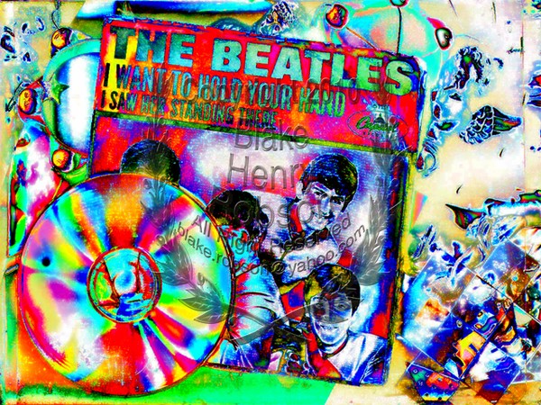 Beatles Hold Your Hand Art