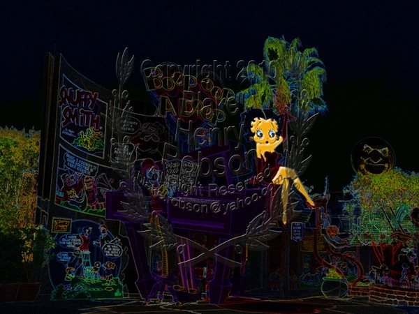Neon Comic Book Store Betty Boop Universal