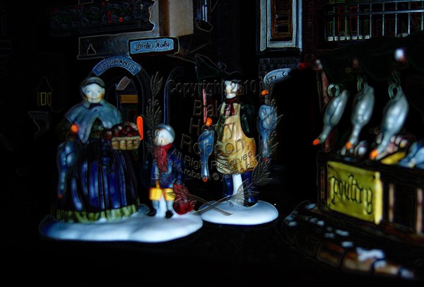 Department 56 Christmas Village Digital Art