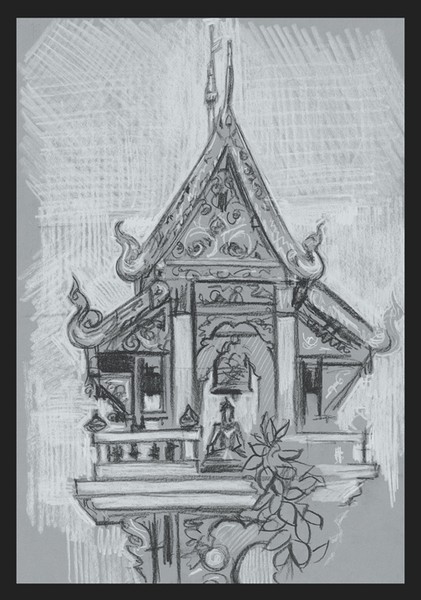 Temple in Chiang Mai.