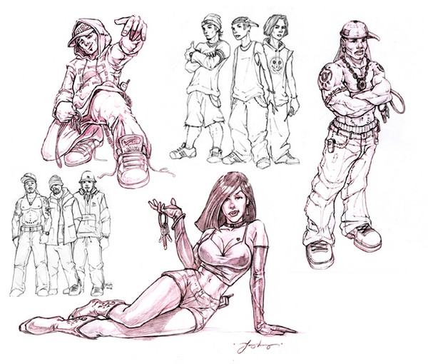 Street Racer characters