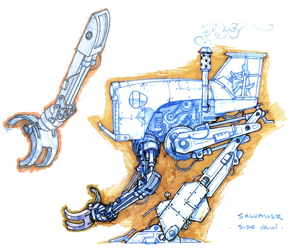 Salvager Vehicle