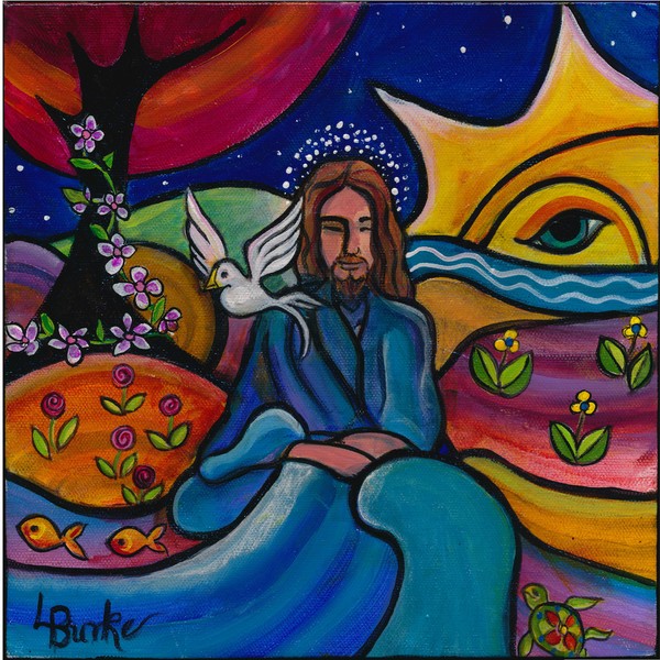 Meditating Jesus