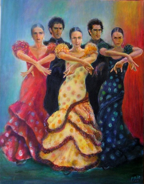 Flamenco dancers