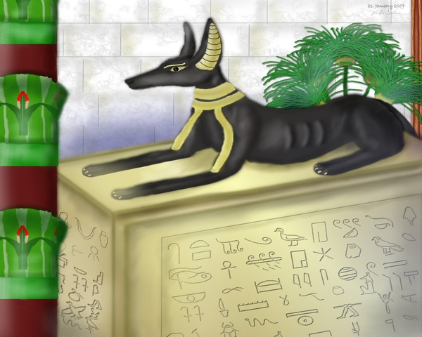 Funerary Anubis