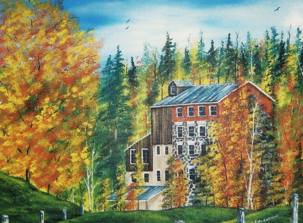 Mill in fall