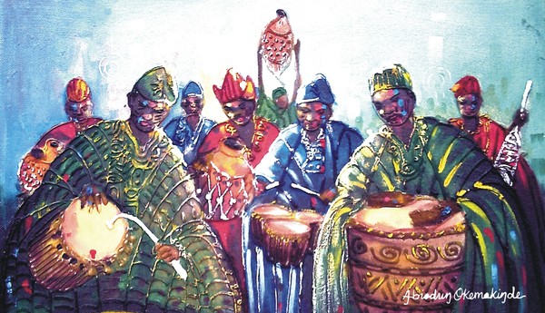 Ensable of drummers 3