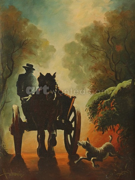 Three friends in a fog