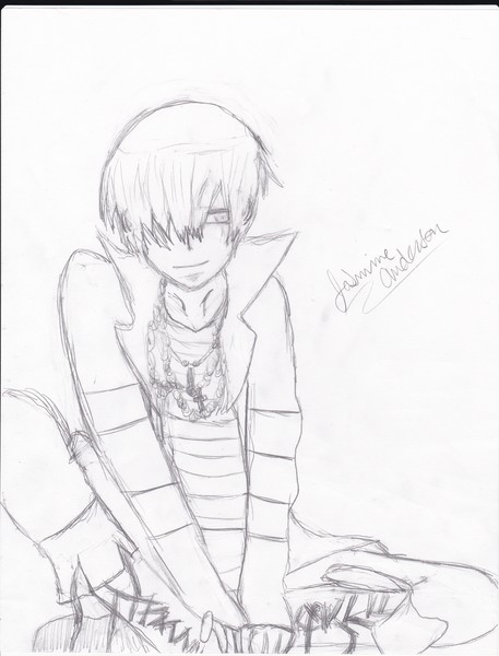 Dark Shadowed Boy