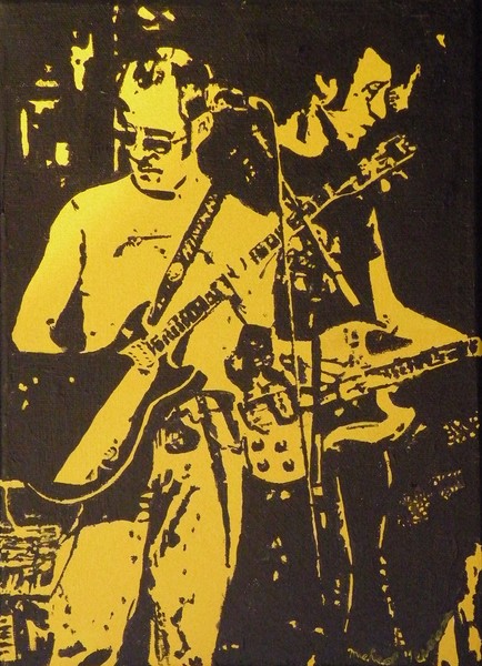 Guitarists from work Festival