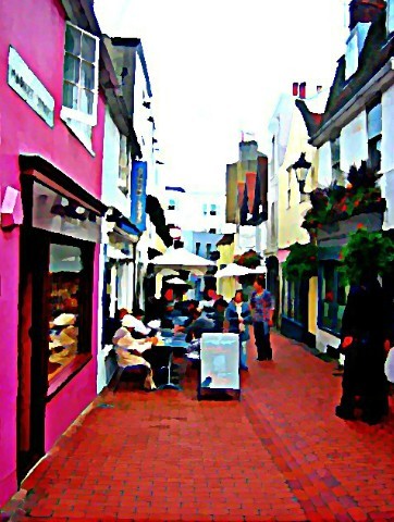 PASSAGEWAY, BRIGHTON, ENGLAND