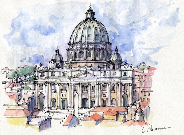 Basilica di S. Pietro by Luca Massone | ArtWanted.com